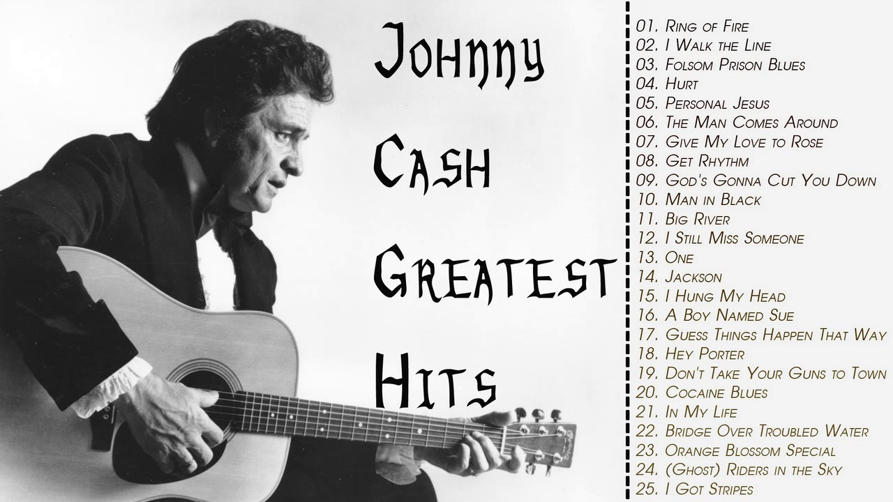 The Best Songs Of Johnny Cash || Johnny Cash Greatest Hits Live