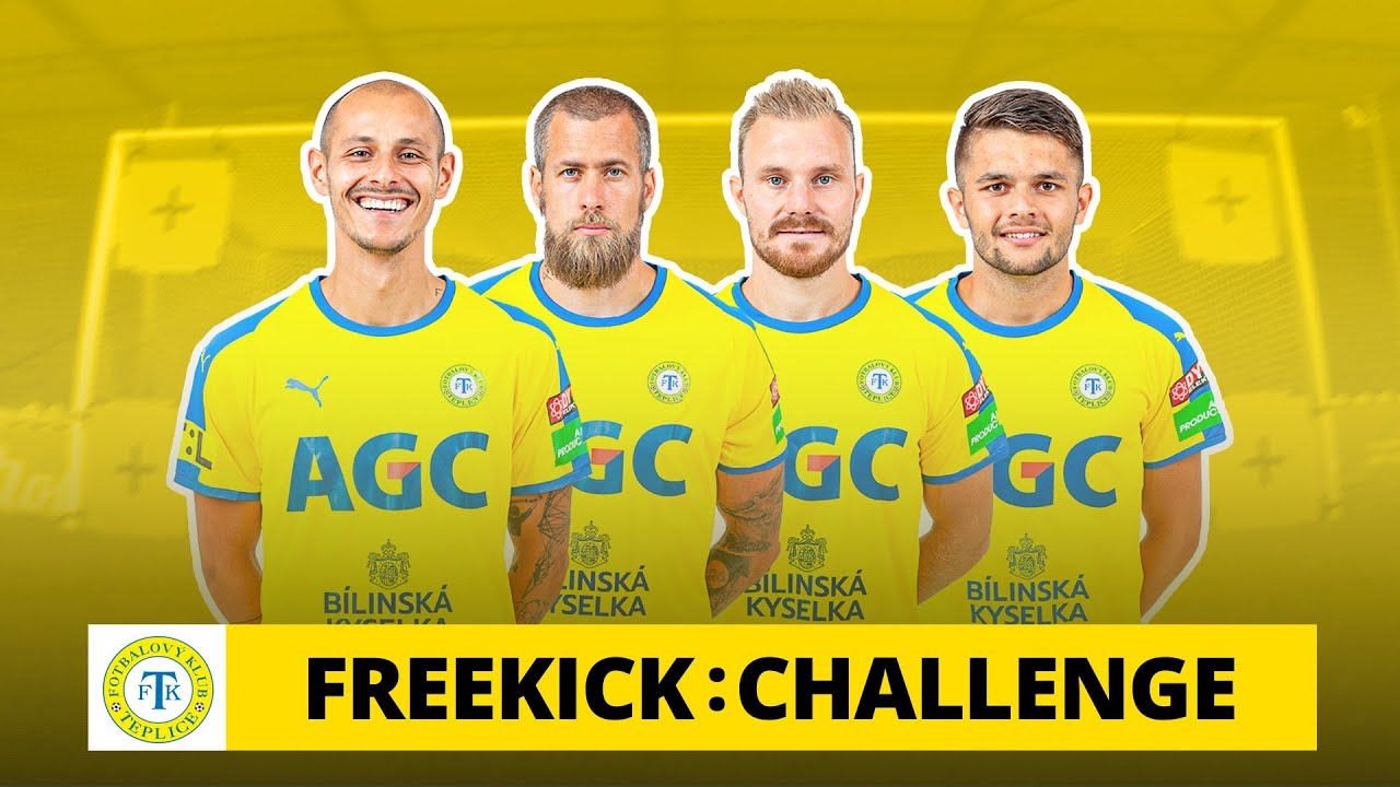 Freekick Challenge v Teplicích: ein Millimeter