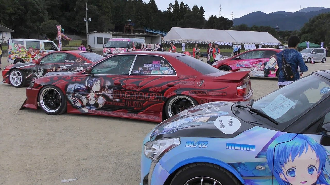 「天下無双 東西最強痛車決戦」ふれあい垂井ピア2018【手ブレ補正】