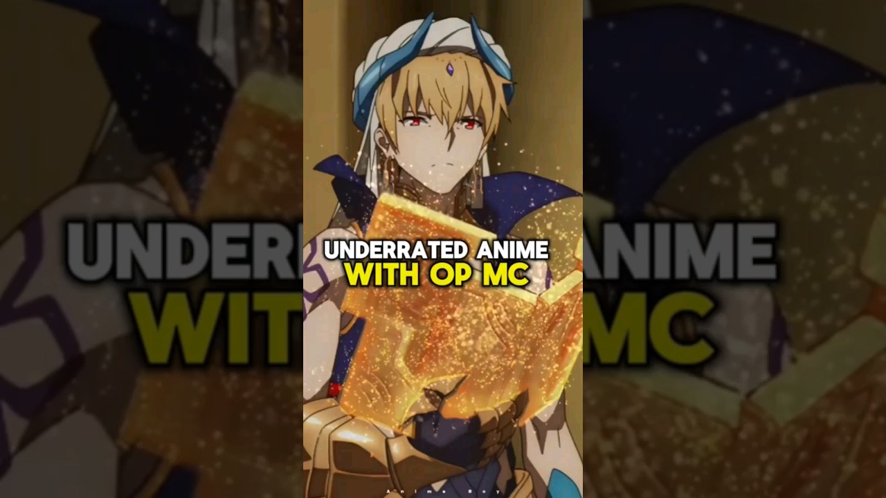 best Underrated Anime with OP Mc #anime #animeboy #underrated