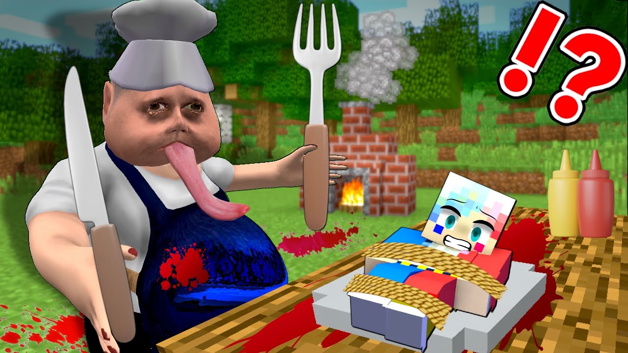 人食いシェフがいるレストランで襲われるマインクラフト😱【マイクラ まいくら】ぽっぴんず