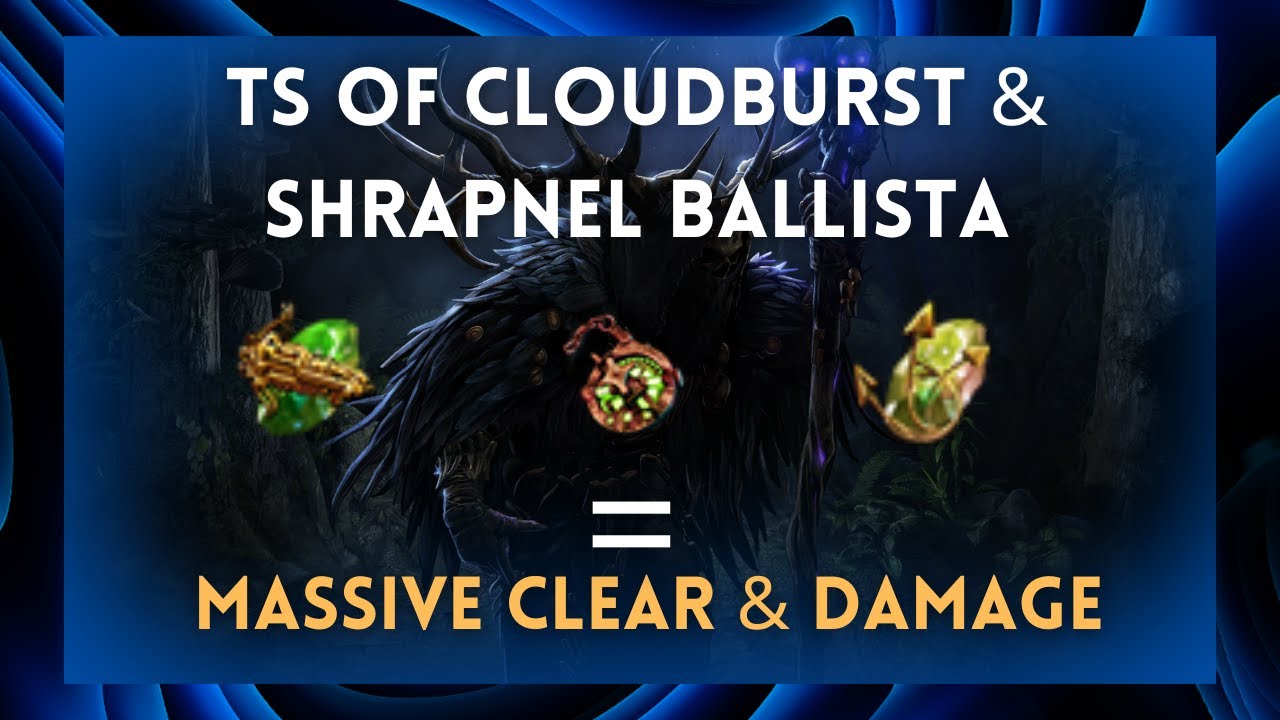 [3.24 PoE] Shrapnel Ballista might be the best Ballista!