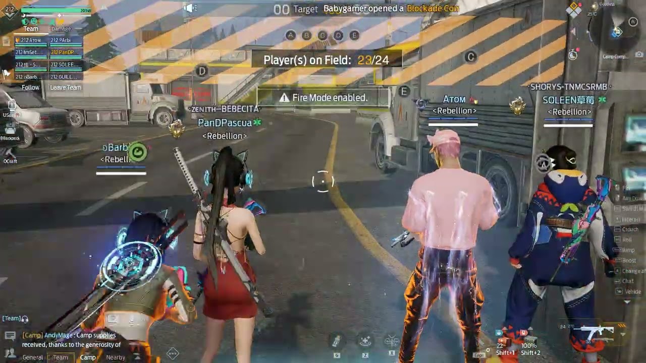 B TEAM REBELLION VS LATINOSXD CVC