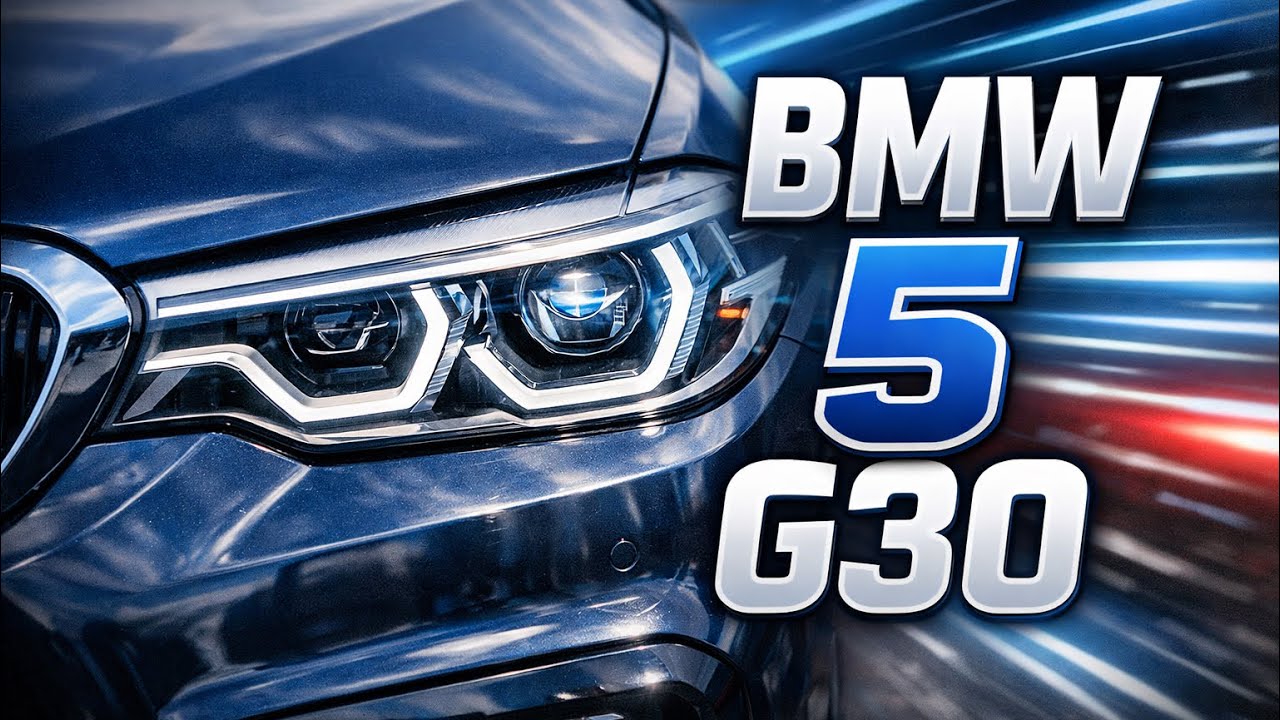 BMW 5  G30 - Naprawa LED DRL, wymiana światłowod&oacute;w, regeneracja lamp/reflektor&oacute;w