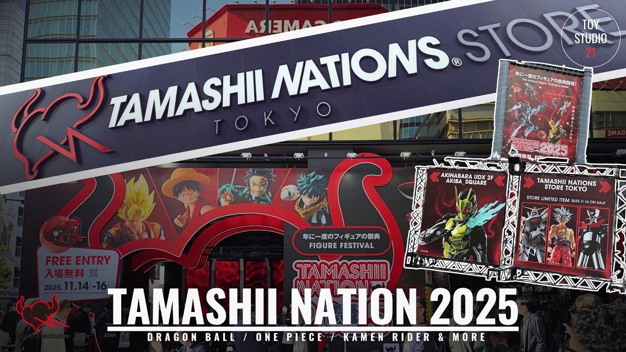 TAMASHII NATION 2025 Akihabara Toy Hunt | All New Figures & Pre-Orders Revealed!
