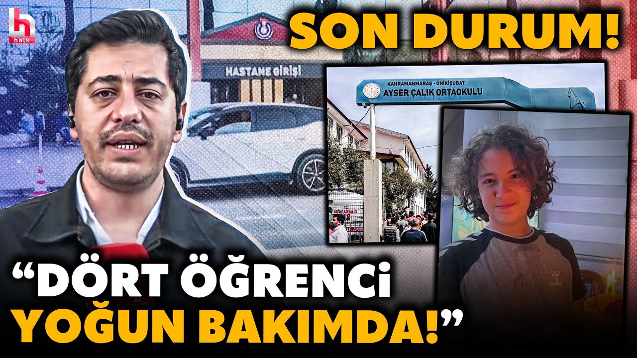 TARİHİ ACI! Kahramanmaraş'taki okul saldırısında 9 kişi hayatını kaybetti.... Hastaneden son durum!