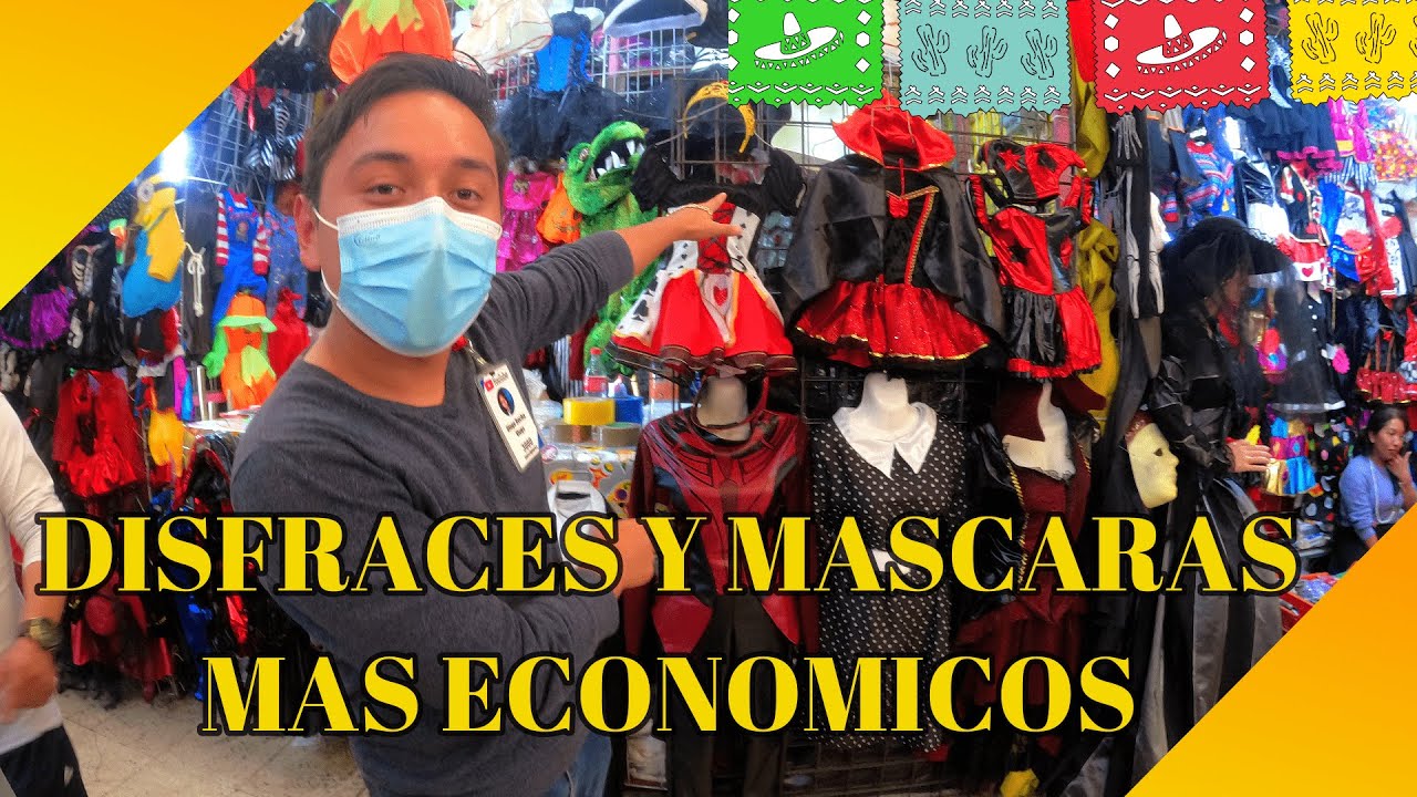 ESTOS DISFRACES TE SORPRENDERAN Y AL MEJOR PRECIO!!! (MERCADO DE SONORA CDMX)👻💀