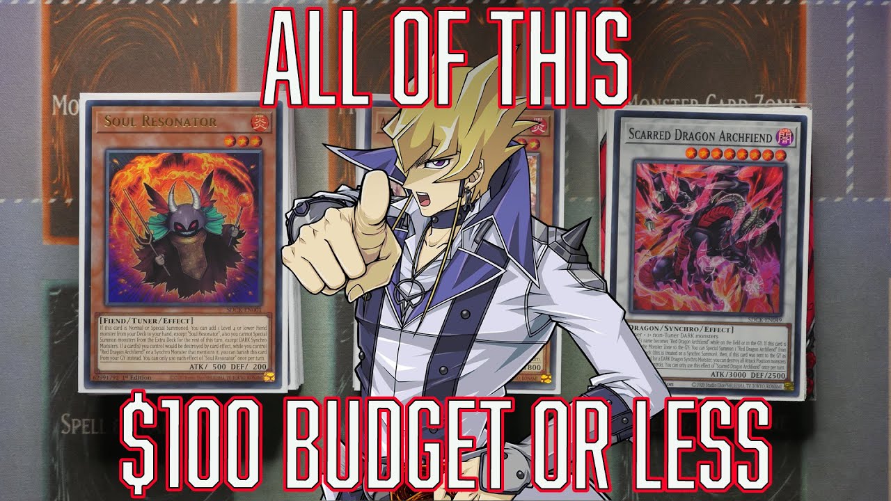 YUGIOH $100 OR LESS BUDGET Red Dragon Archfiend COMPETITIVE Deck Profile
