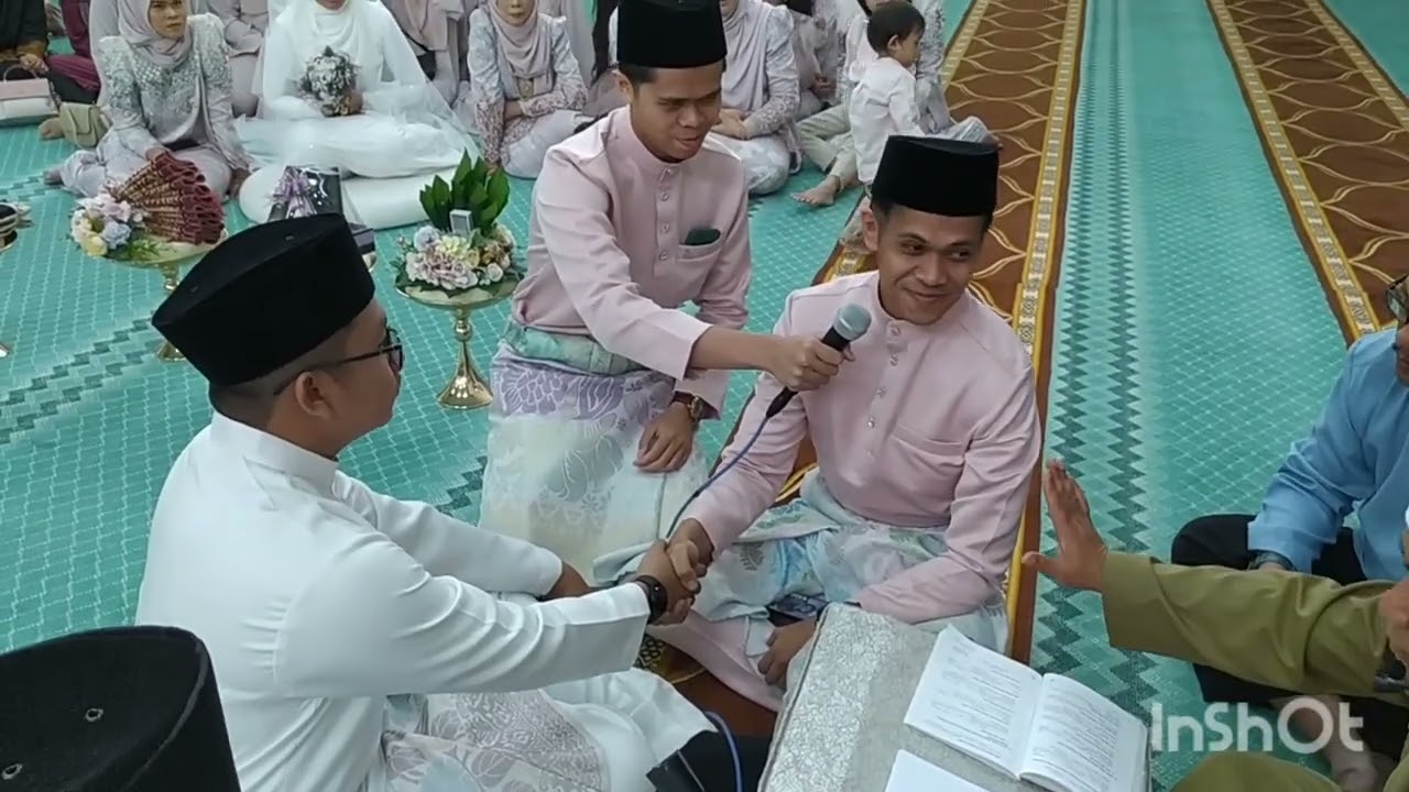 Majlis akad nikah Shuhada ... Ungai
