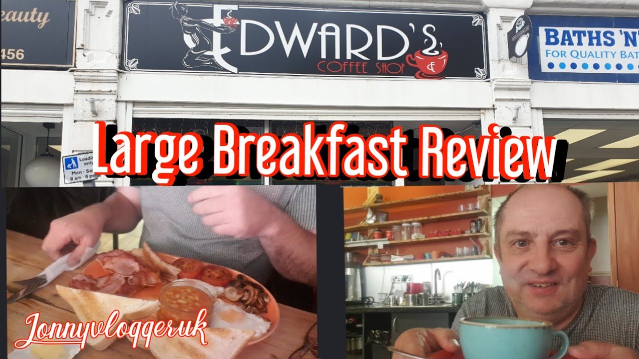 Big Breakfast at Edward's Coffee Shop Consett Newcastle