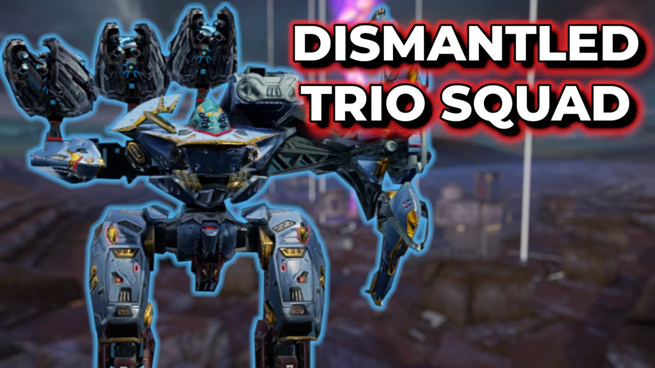 WR - How I Dismantled This Trio Squads Instant Win Strategy | War Robots