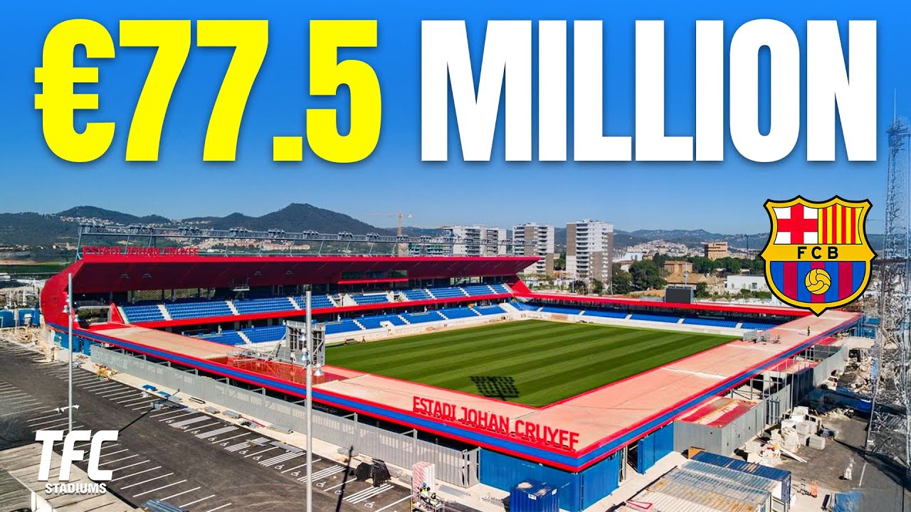 Inside FC Barcelona's La Masia, A €77M Training Complex | TFC Stadiums