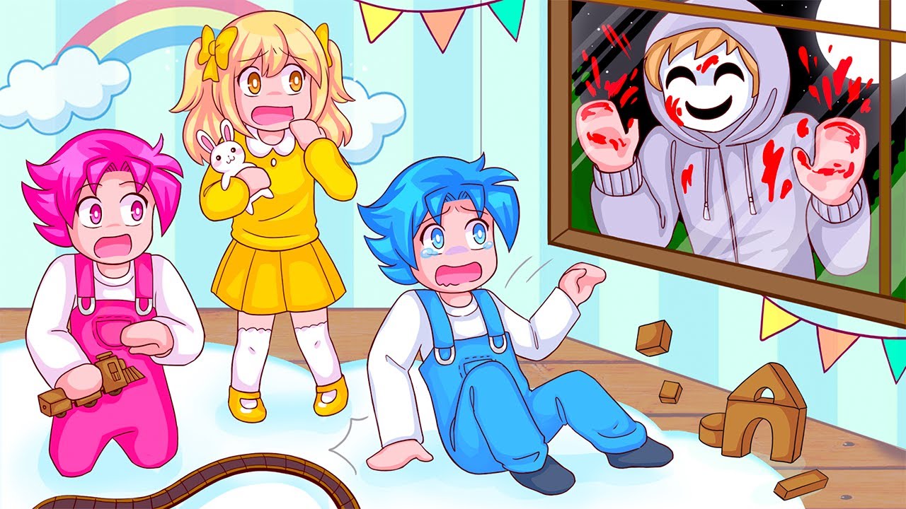 Survive The Night In Roblox Horror Daycare! (Roblox Story)