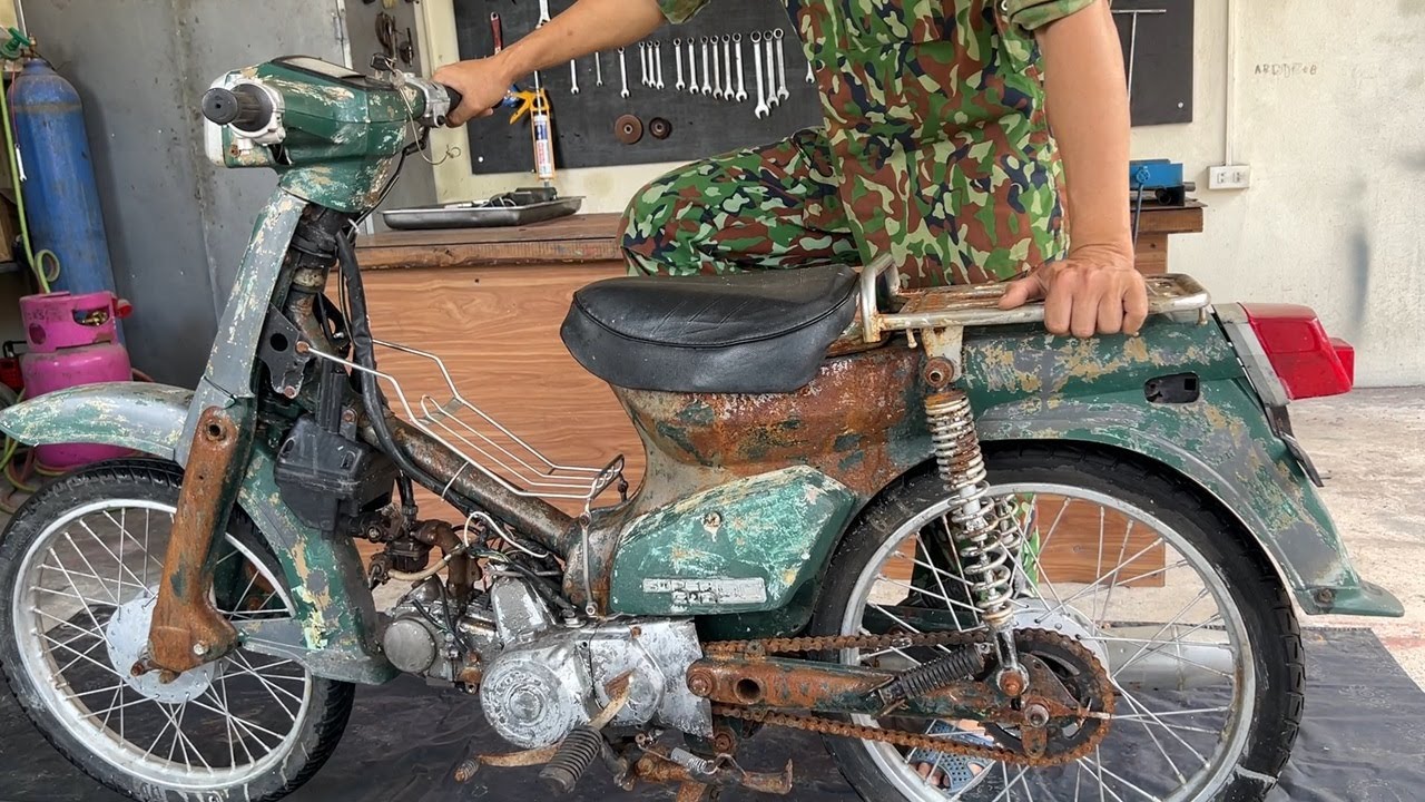 1982 Honda Super Cub C90 Full Restoration | Restored to New Condition