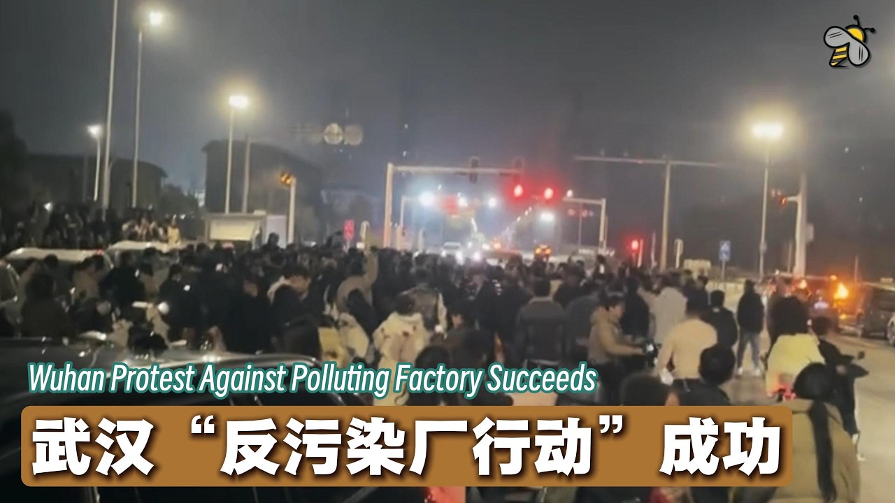 武汉市民&ldquo;反污染工厂行动&rdquo;取得胜利，曾围堵副市长（2026.03.08-15）