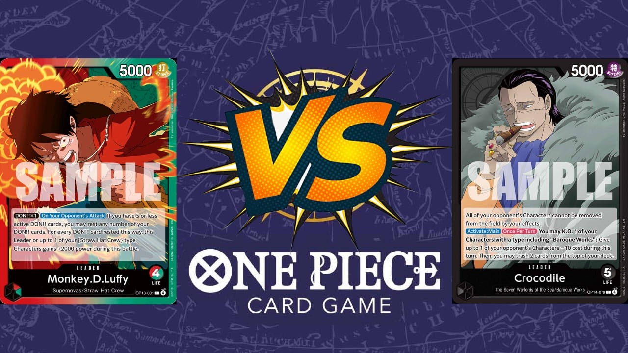 One Piece TCG Round 3 RG Luffy vs Crocodile