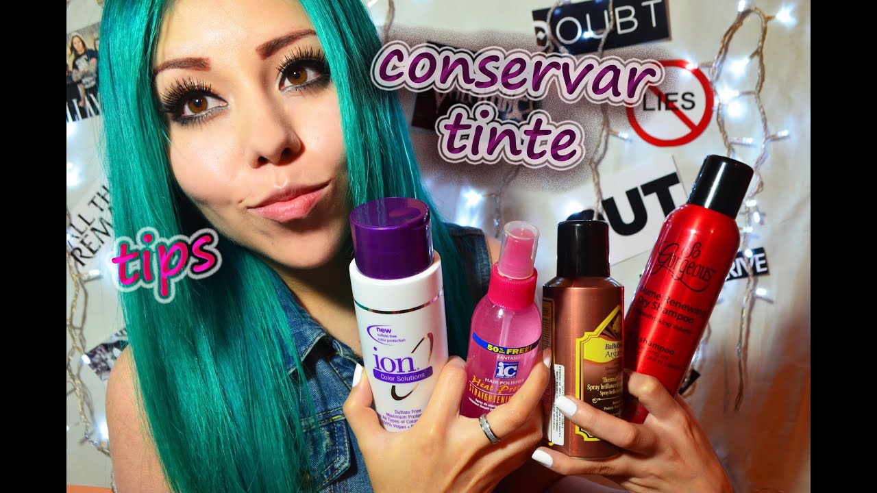 Conservar tinte fantasía (tips para que tu tinte te dure por más tiempo)