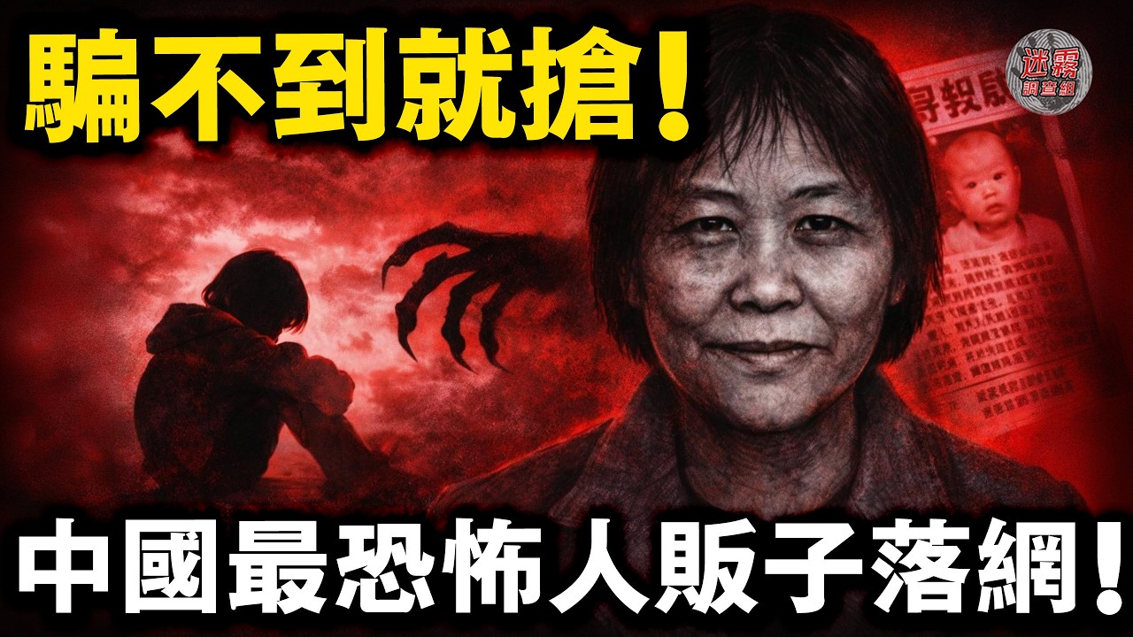 最普通的一張臉&hellip;騙了中國人20年！童年噩夢「梅姨」消失23年終於落網【迷霧調查組】中國案件 案件解說