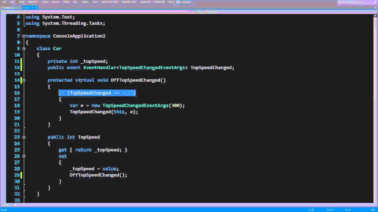 C# - Generic Events