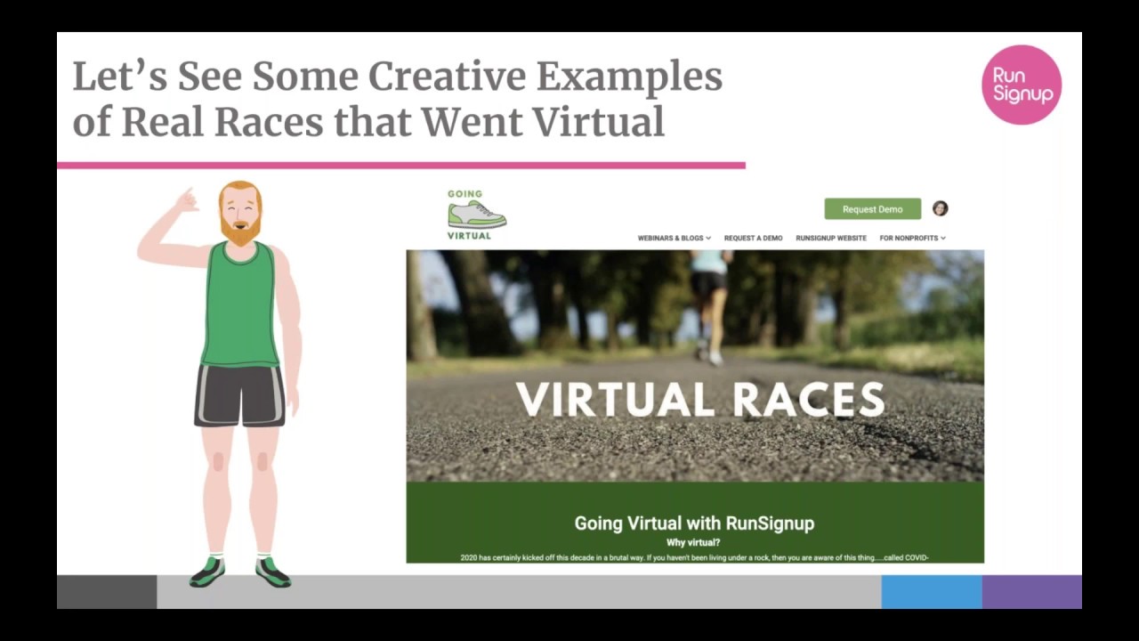 Virtual Races and Challenge Events: Real World Case Studies