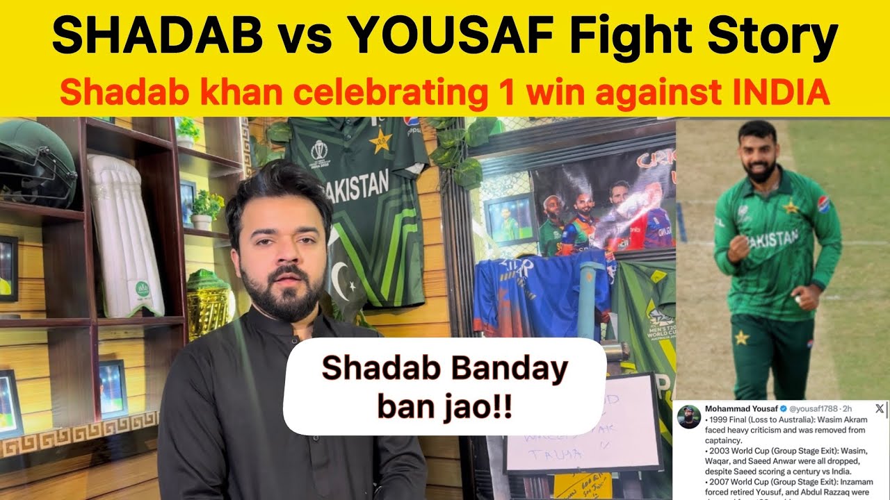 Shadab khan banday ban jaoo Foolish Statement by Shadab on IND vs PAK match full story