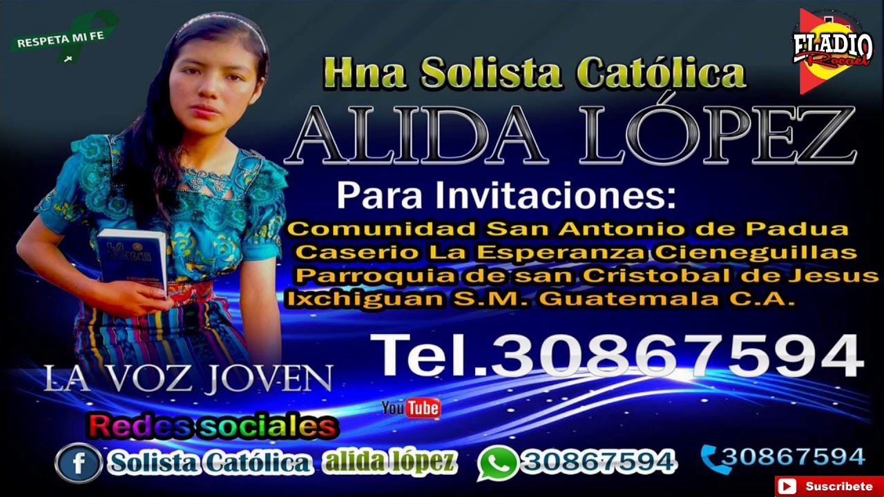 SOLISTA CATOLICA ALIDA LOPEZ  ALBUM COMPLETO