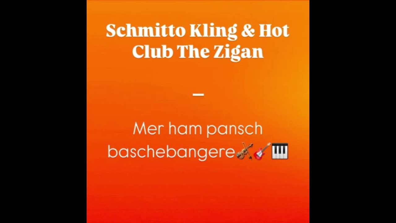 Schmitto Kling - Mer Ham Pansch Baschebangere
