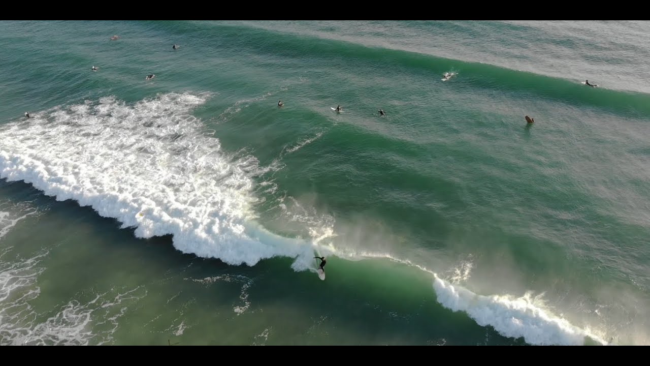 SURF EDIT - Session sunset avec drone