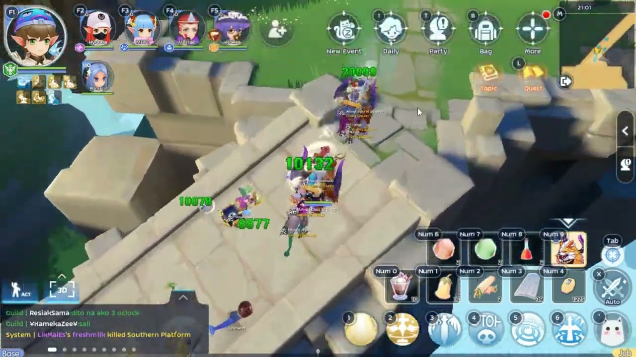 Ragnarok Mobile Classic: RAIJIN vs MegaMoon, LikMaiEs, JvGlitch WoC (Archbishop PoV)