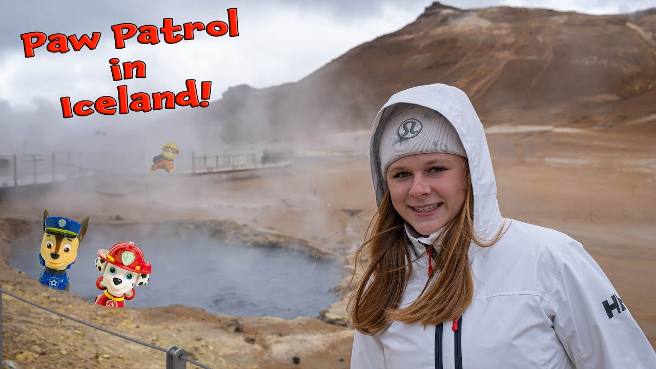 Assistant Learns About Iceland with the Chase and Marshall from Paw Patrol