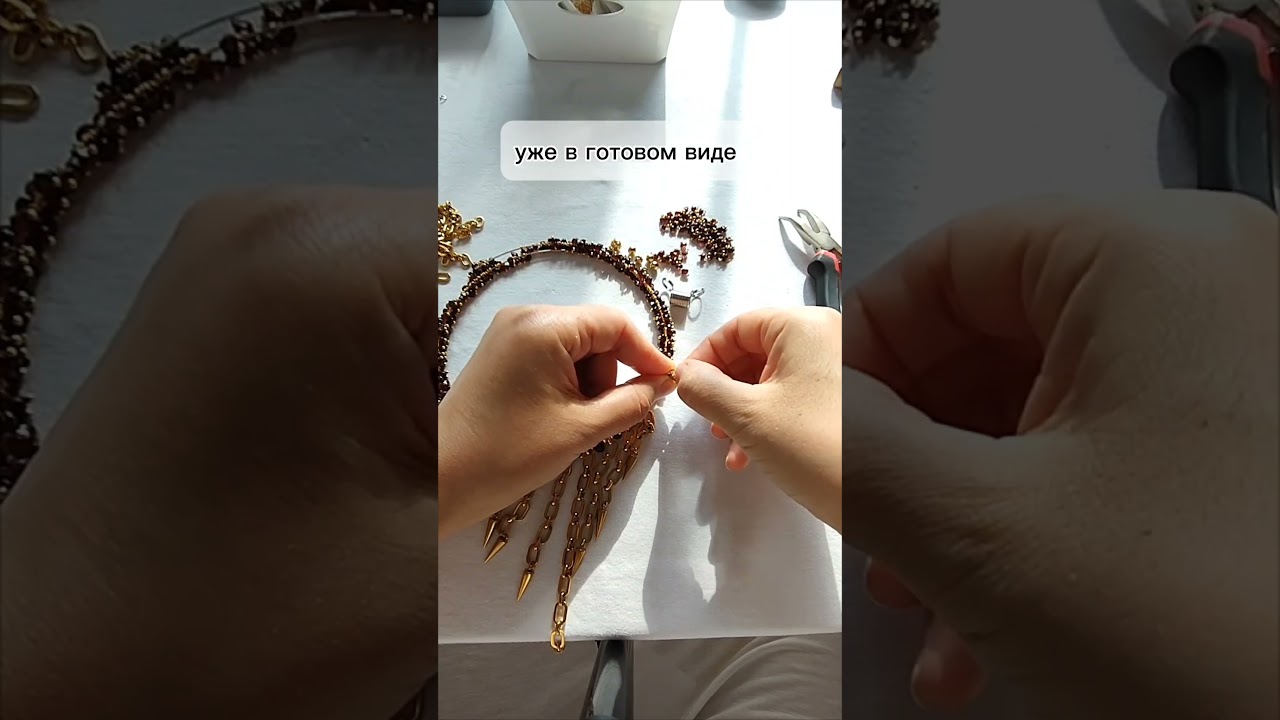 Колье из граната. В шапке профиля есть ссылки, через них принимаю заказы