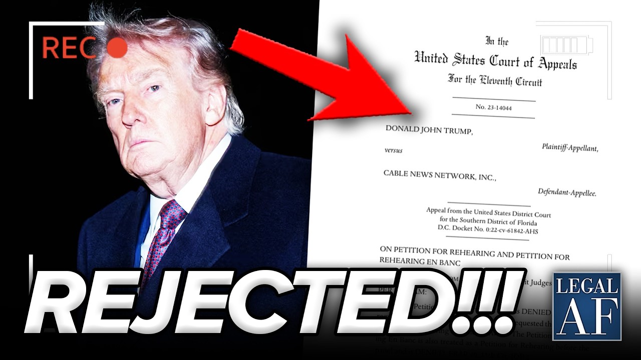 Appeals Court Issues DEVASTATING RULING on Trump CNN Lawsuit
