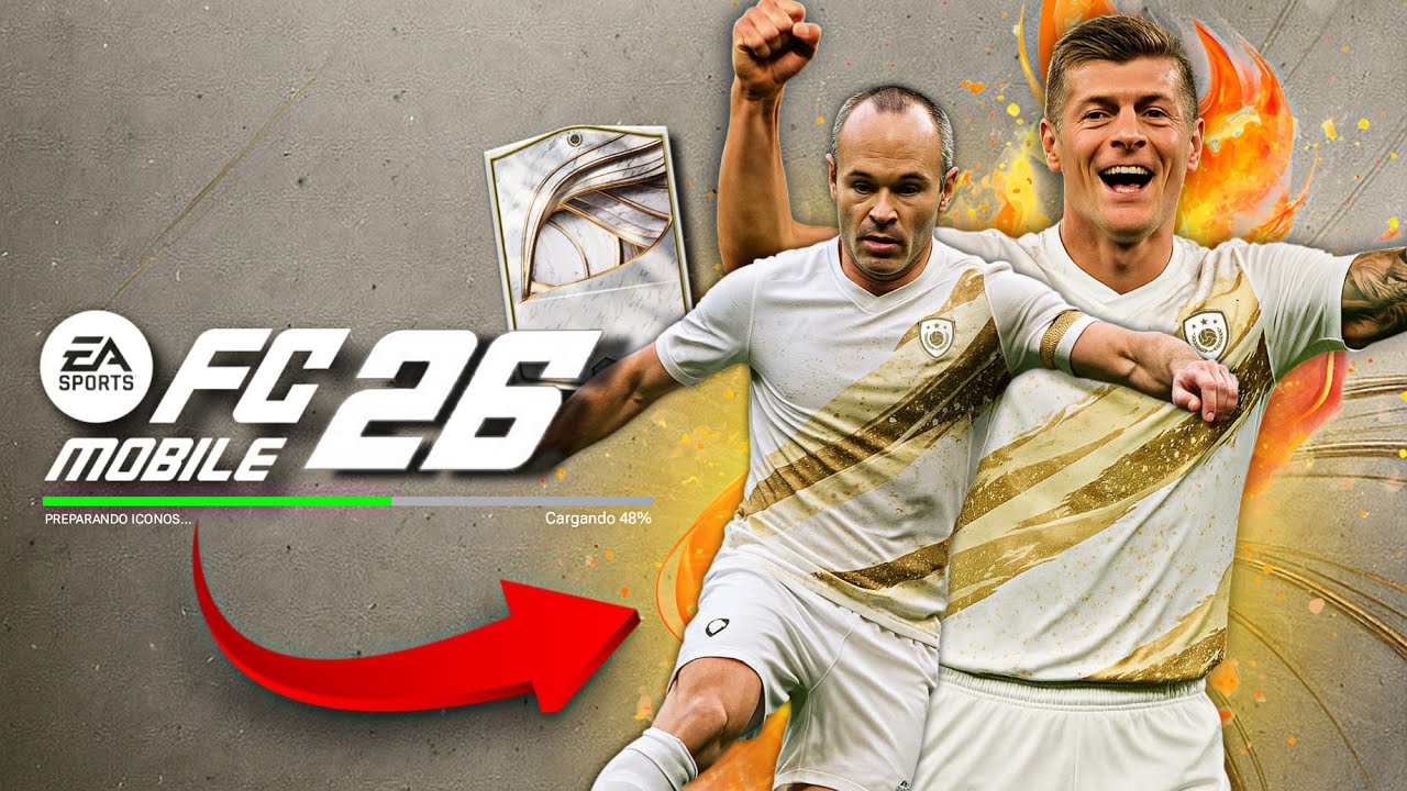 ANDRÉS INIESTA y 10 Iconos NUEVOS para FC Mobile 26