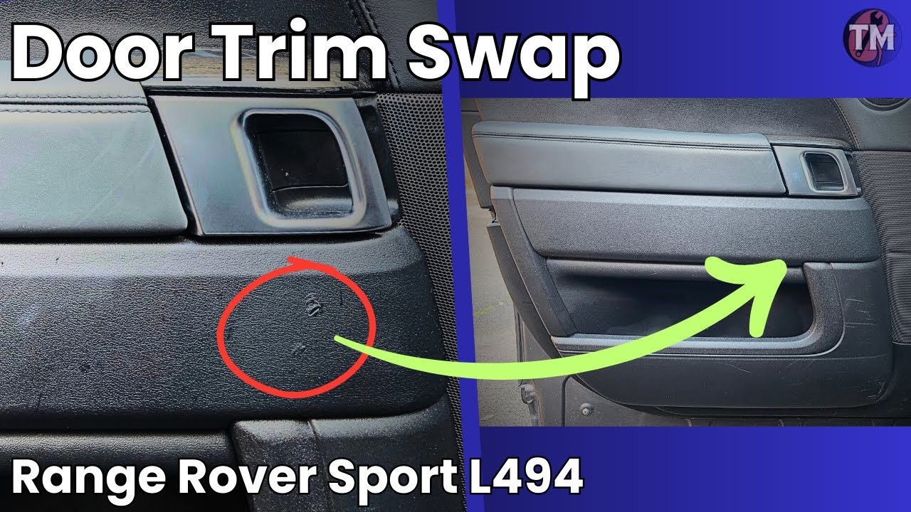 Поврежденная обшивка дверной панели: быстрый ремонт своими руками | Range Rover Sport L494