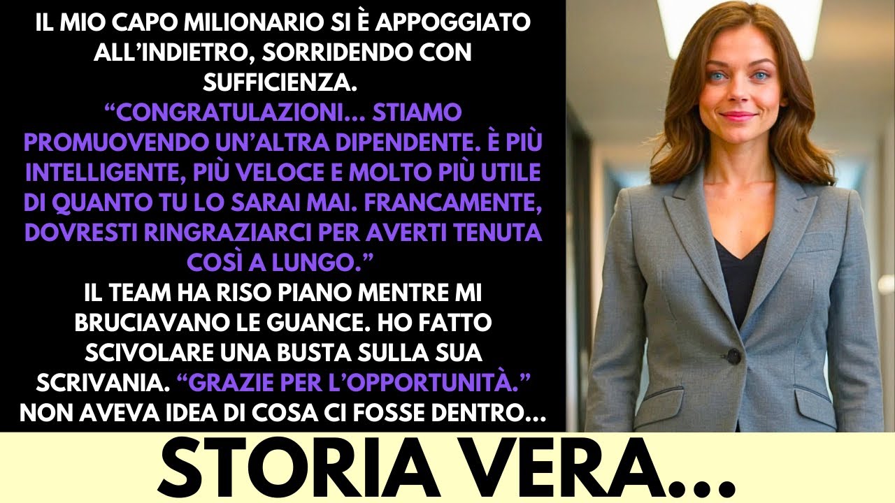 Il Mio Capo Milionario Mi Ha Umiliata Per La Sua Dipendente Preferita&mdash;Non Se Lo Aspettava