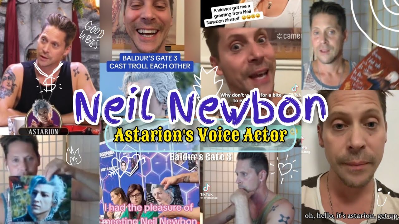 Neil Newbon (Astarion's VA) Baldur's Gate 3 | Part 2 | - Tik Tok Compilation