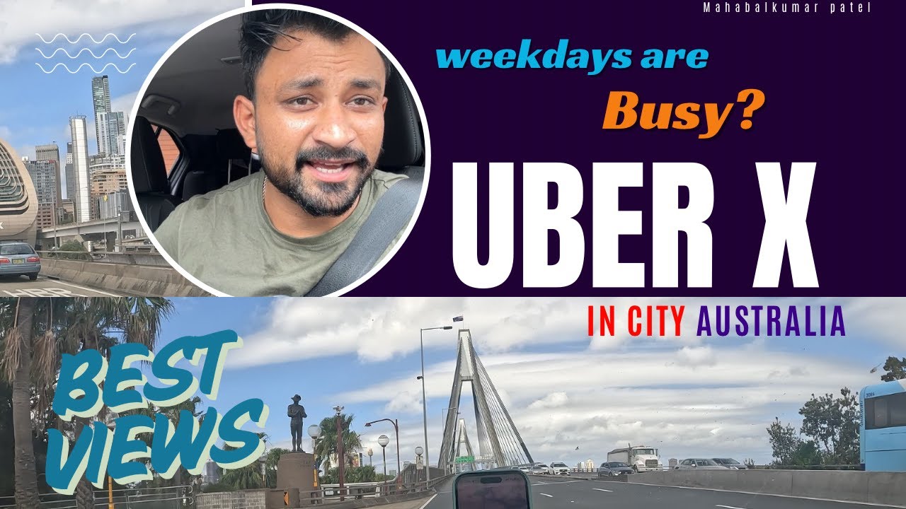 My Uber X experience in city (Sydney) Australia 🇦🇺