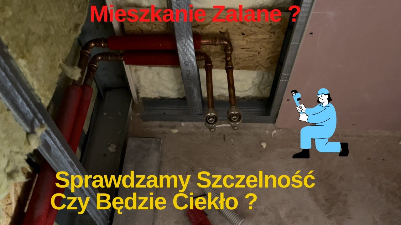 Sprawdzamy Szczelność Rur C.O (We check the tightness of central heating pipes)