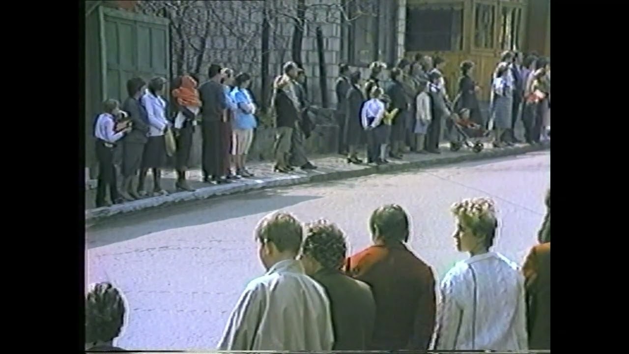 POCHÓD PIERWSZOMAJOWY W OPATOWIE  1987  (FILM  VHS)