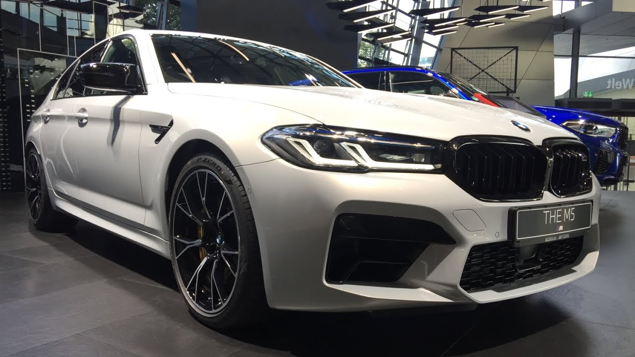 2021 BMW M5 Competition F90 LCI in Hockenheimsilber Metallic