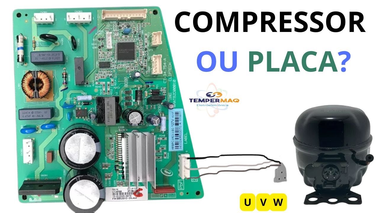 Aparelho de Teste para placas de Geladeiras Inverter