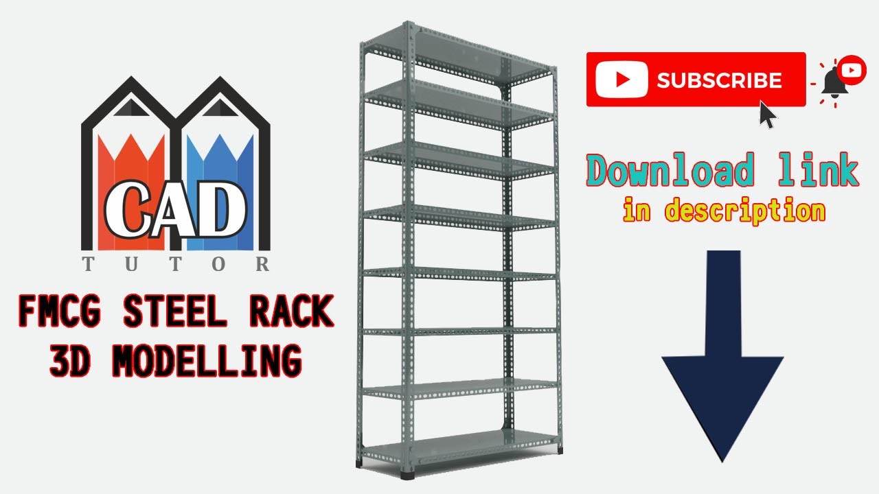 FMCG RACK 3D MODELLING TUTORIAL 2021