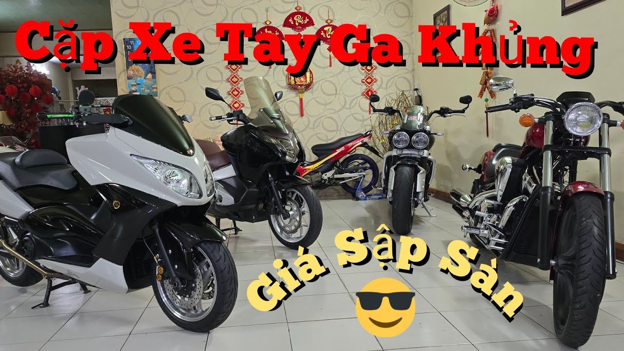 Cặp Xế Tay Ga Khủng Giá Sập Sàn 😅 Thạnh Văn Phú Motor 0936666397 🤩