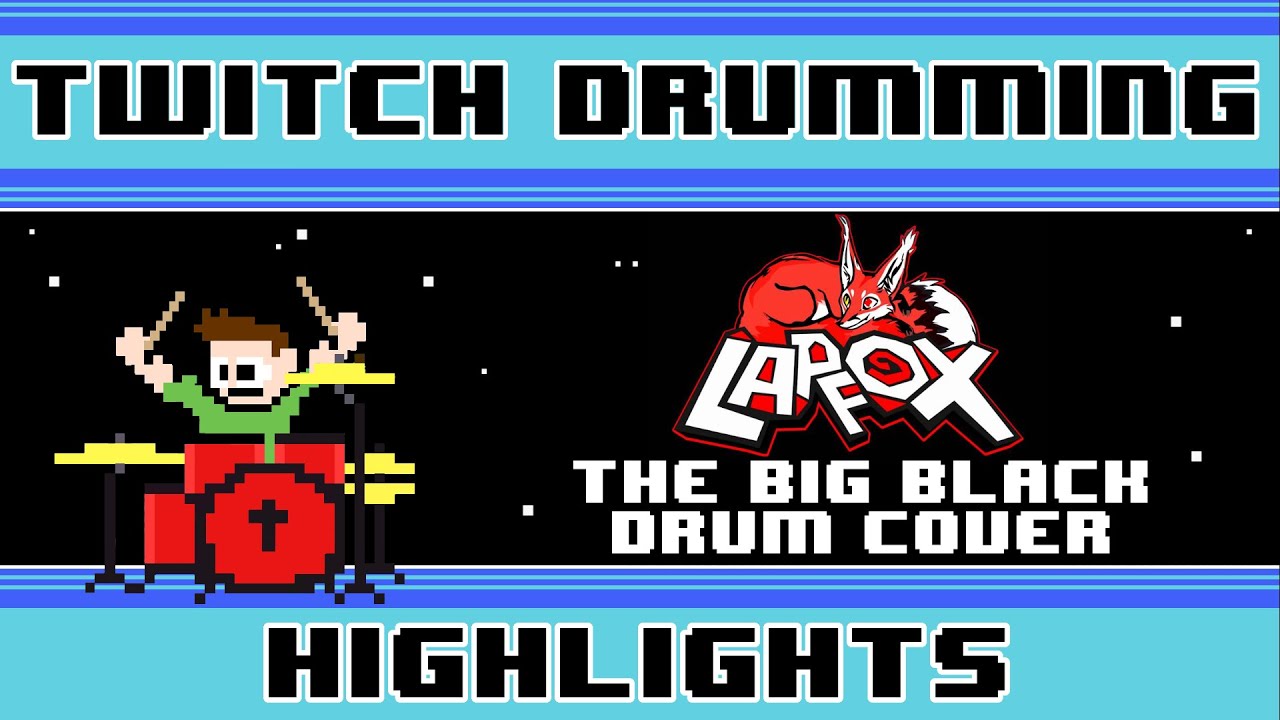 The Quick Brown Fox - The Big Black (Drum Cover) -- The8BitDrummer