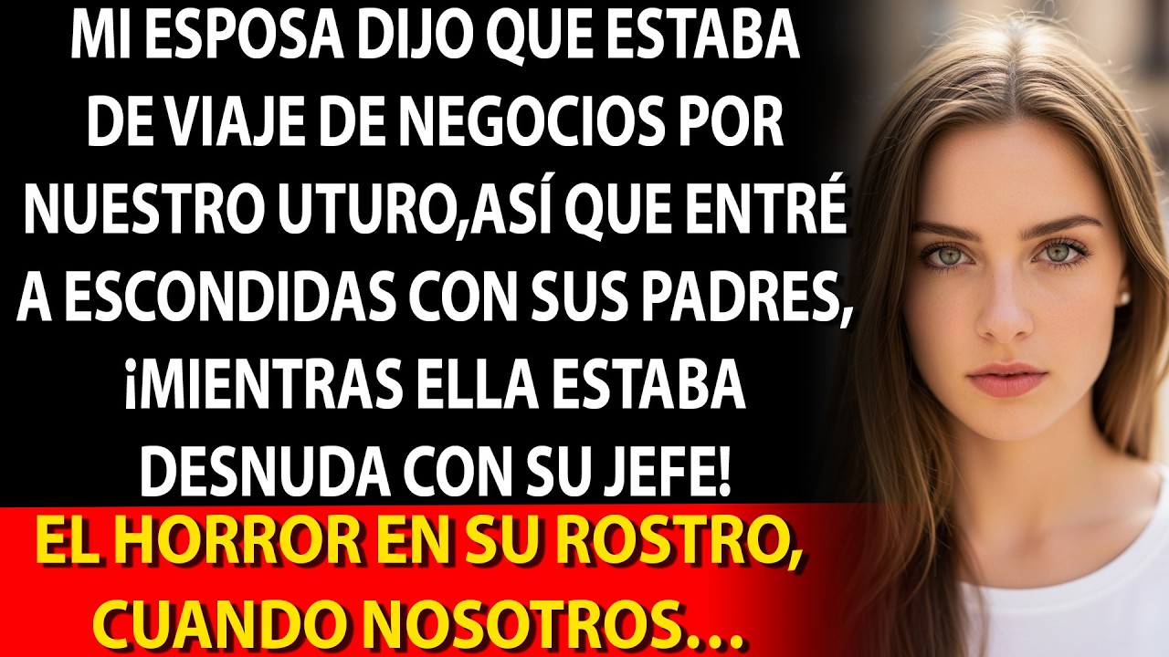 ✈️ Ella dijo que estaba en un viaje de negocios, 🏨 hasta que la sorprendí en una habitación de hotel