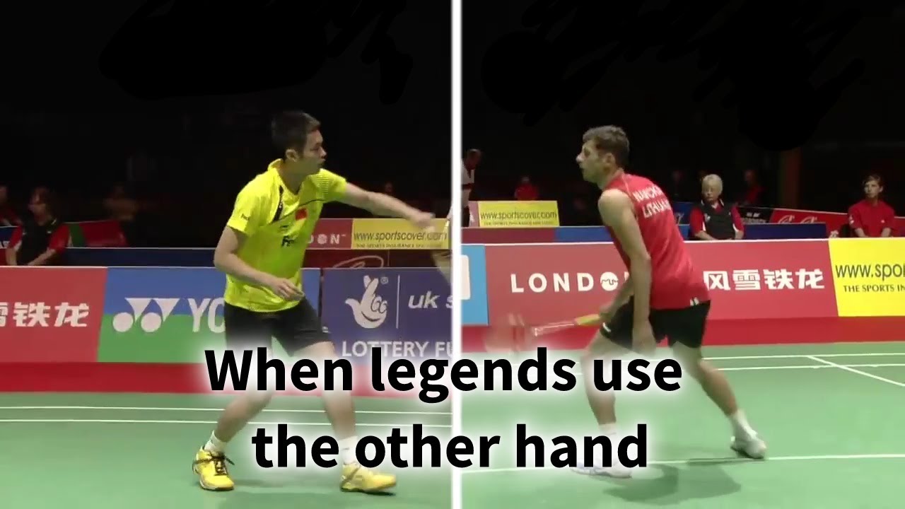 11101-Lin Dan-Right-Hand-Full Match-Badminton Legend from The Antiverse #badminton