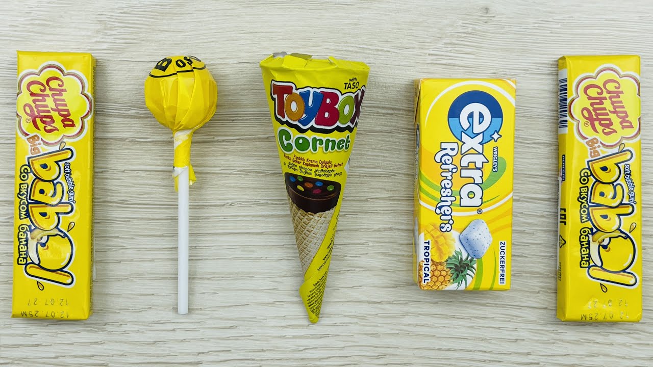 Oddly Satisfying Video How to Unpack ASMR Orbit Chupa Chups and Paw Patrol, Cosby