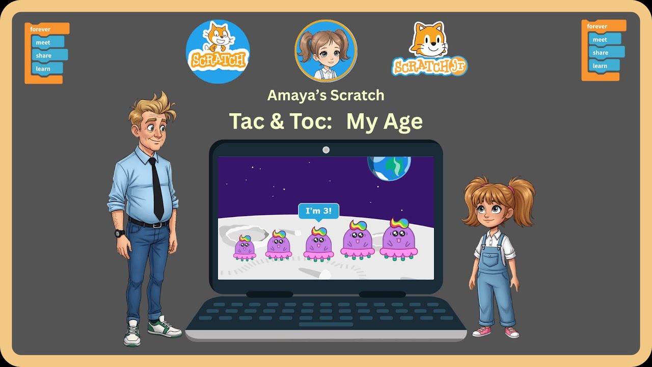 Amaya's Scratch # Tac&Toc: My Age