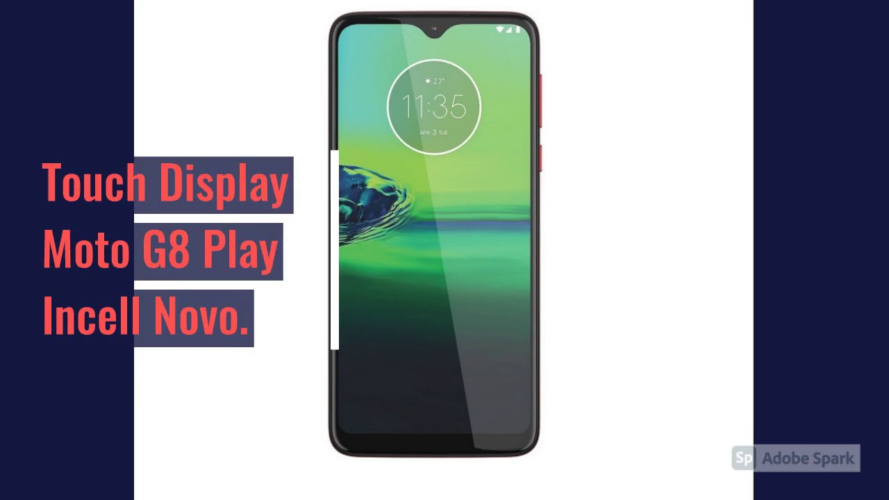 Tela Display Lcd Moto G8 Play Incell Novo.