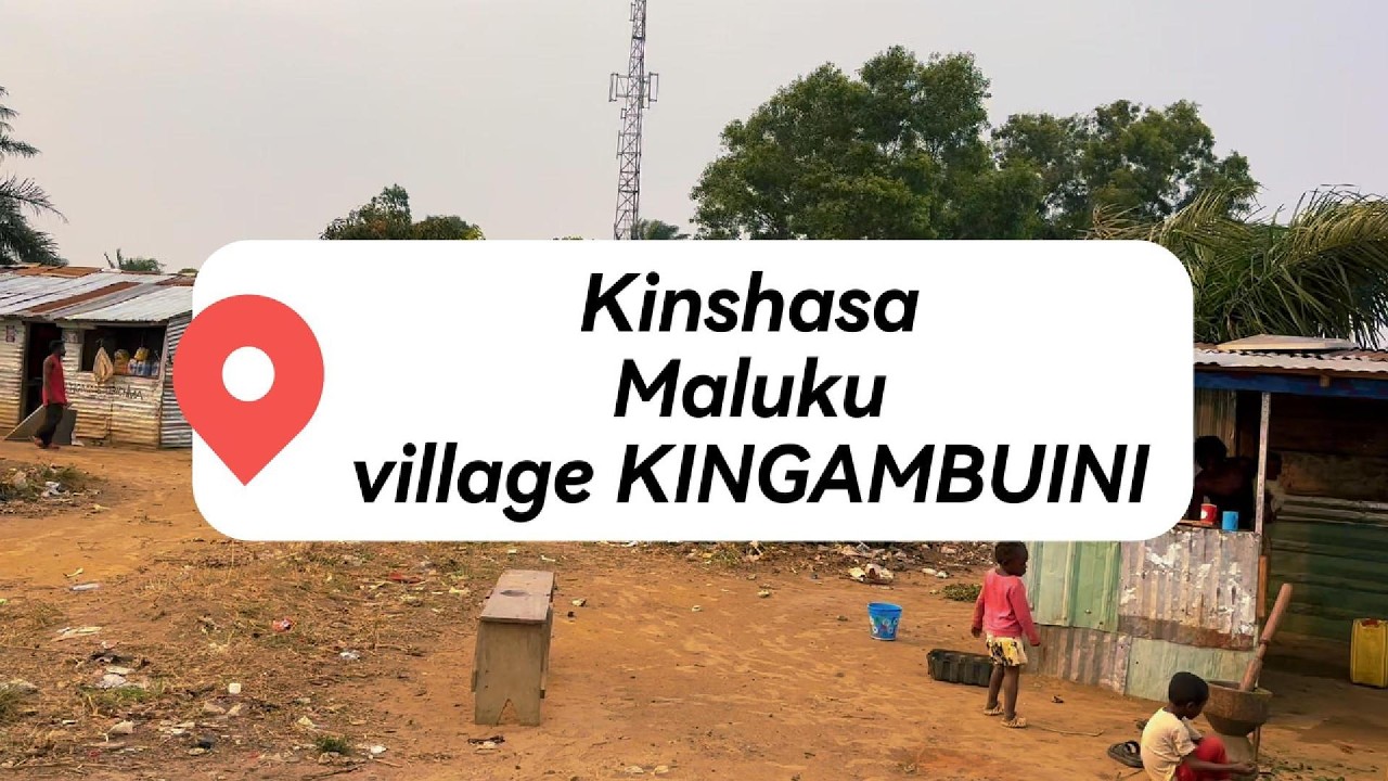 DEBUT TRAVAUX DE LA 2EME VILLE DE KINSHASA CHEZ MA BELLANGE